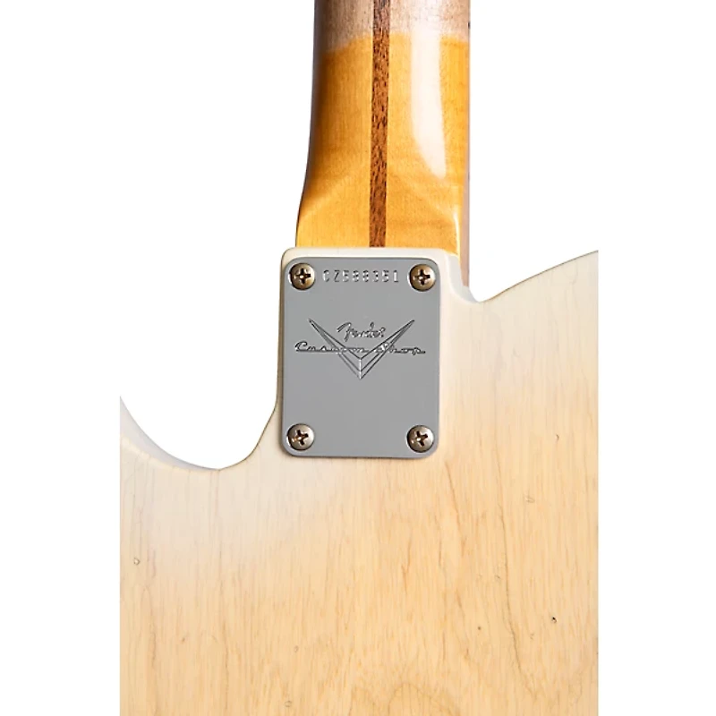 Fender Custom Shop 1958 Telecaster Journeyman Relic Electric Guitar Natural Blonde