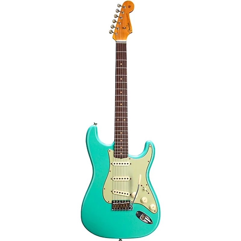 Fender Custom Shop 1959 Stratocaster Journeyman Relic Electric Guitar Super Faded Aged Seafoam Green