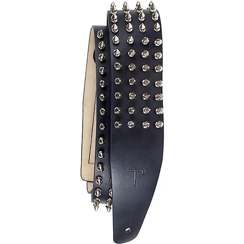 Perri's Silver Studded Guitar Strap 2.5 in.