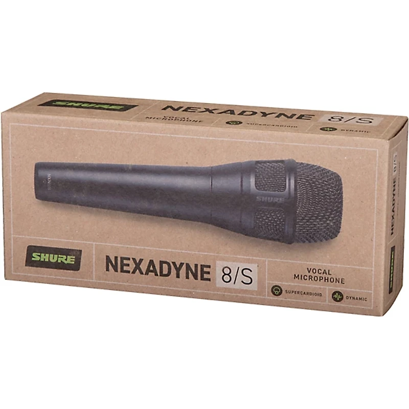 Shure NXN8/S Nexadyne Vocal Dynamic Microphone, Supercardioid