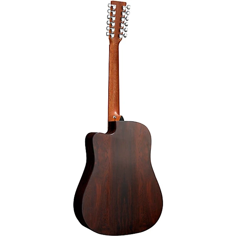 Martin X Series Brazilian HPL 12-String Dreadnought Acoustic-Electric Guitar Natural
