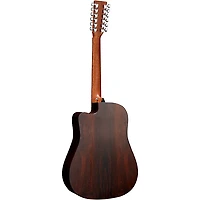 Martin X Series Brazilian HPL 12-String Dreadnought Acoustic-Electric Guitar Natural