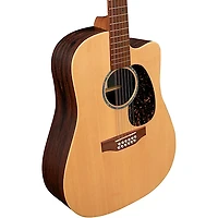Martin X Series Brazilian HPL 12-String Dreadnought Acoustic-Electric Guitar Natural