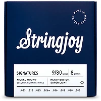 Stringjoy Signatures 8 String Nickel Wound Electric Guitar Strings