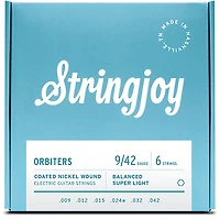 Stringjoy Orbiters Coated Nickel Wound Electric Guitar Strings