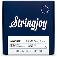 Stringjoy Signatures Baritone Nickel Wound Electric Guitar Strings