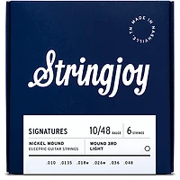 Stringjoy Signatures String Nickel Wound Electric Guitar Strings
