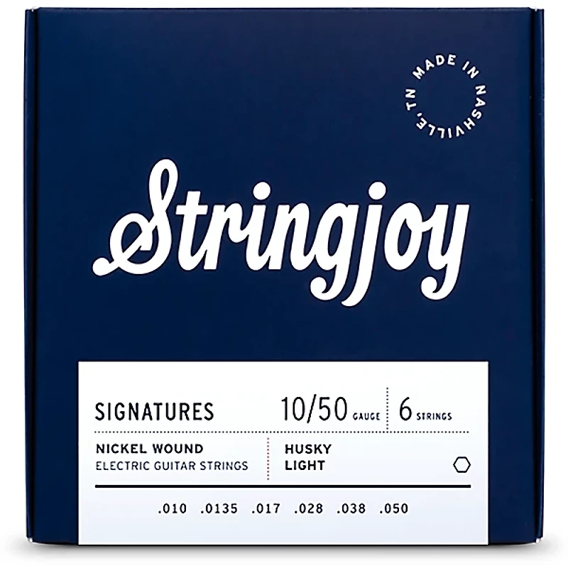 Stringjoy Signatures String Nickel Wound Electric Guitar Strings