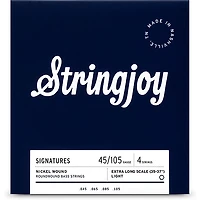 Stringjoy Signatures 4 String Extra Long Scale Nickel Wound Bass Guitar Strings