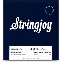 Stringjoy Signatures String Long Scale Nickel Wound Bass Guitar Strings