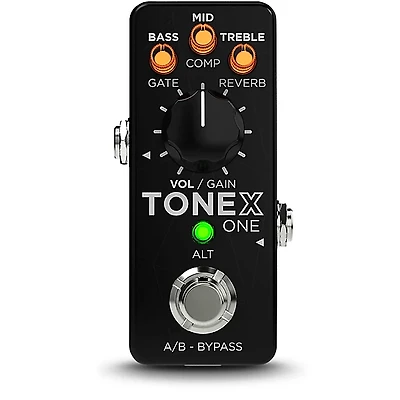 IK Multimedia TONEX One Modeling Amp & Distortion Effects Pedal Black