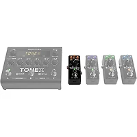 IK Multimedia TONEX One Modeling Amp & Distortion Effects Pedal Black