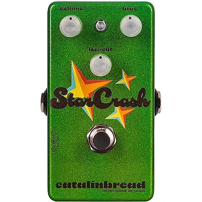 Catalinbread StarCrash ('70s Collection) Fuzz Effects Pedal Sparkle Green