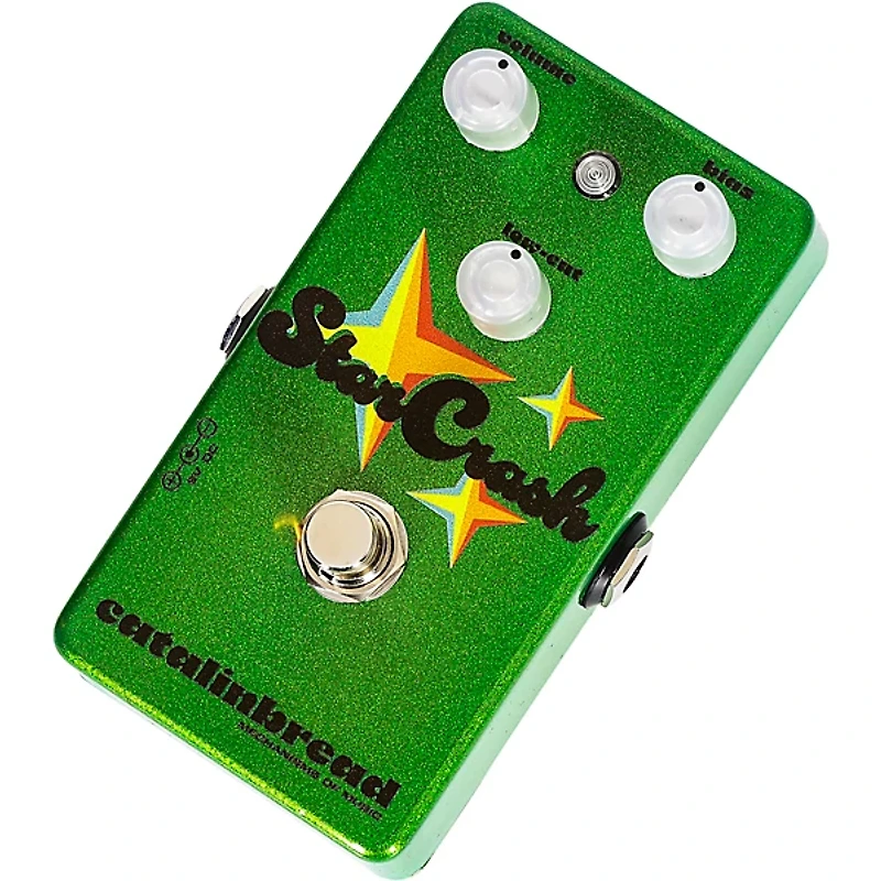 Catalinbread StarCrash ('70s Collection) Fuzz Effects Pedal Sparkle Green
