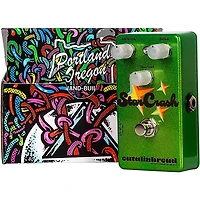 Catalinbread StarCrash ('70s Collection) Fuzz Effects Pedal Sparkle Green