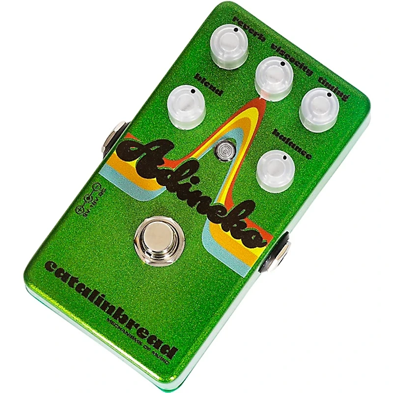 Catalinbread Adineko ('70s Collection) Oil Can Delay Effects Pedal Sparkle Green