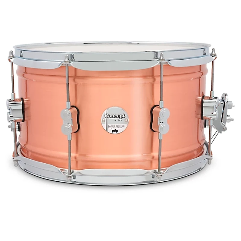 PDP by DW Concept Series 1.2 mm Natural Satin Brushed Copper Snare Drum