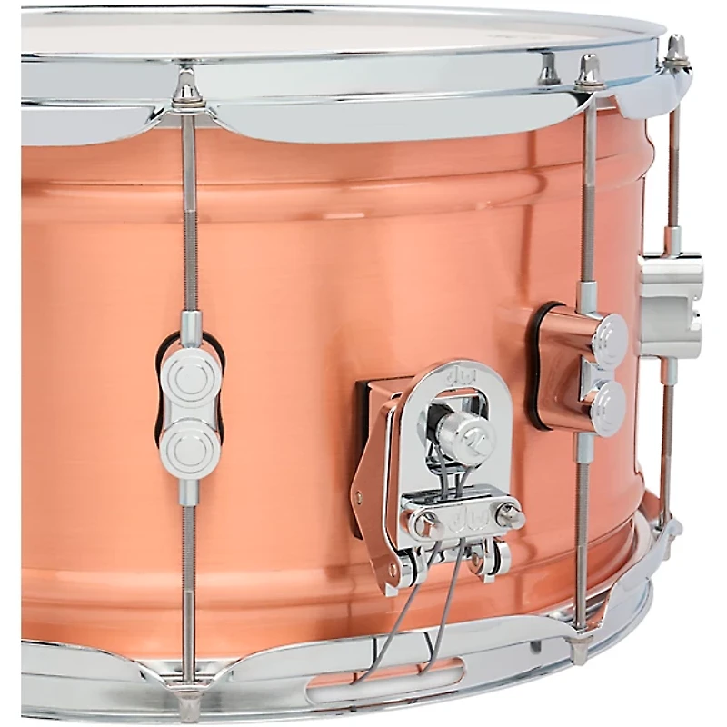 PDP by DW Concept Series 1.2 mm Natural Satin Brushed Copper Snare Drum