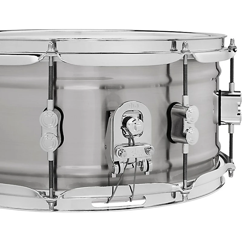 PDP by DW Concept Series 1.2 mm Natural Satin Brushed Aluminum Snare Drum