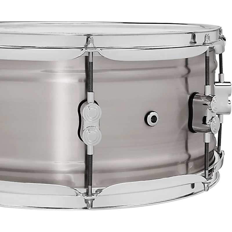PDP by DW Concept Series 1.2 mm Natural Satin Brushed Aluminum Snare Drum