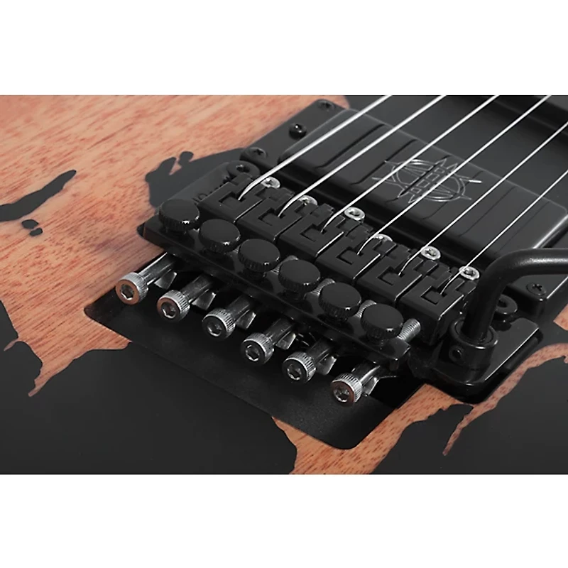Schecter Guitar Research Synyster Gates Custom-S Relic Electric Guitar Distressed Satin Black