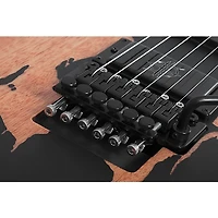 Schecter Guitar Research Synyster Gates Custom-S Relic Electric Guitar Distressed Satin Black