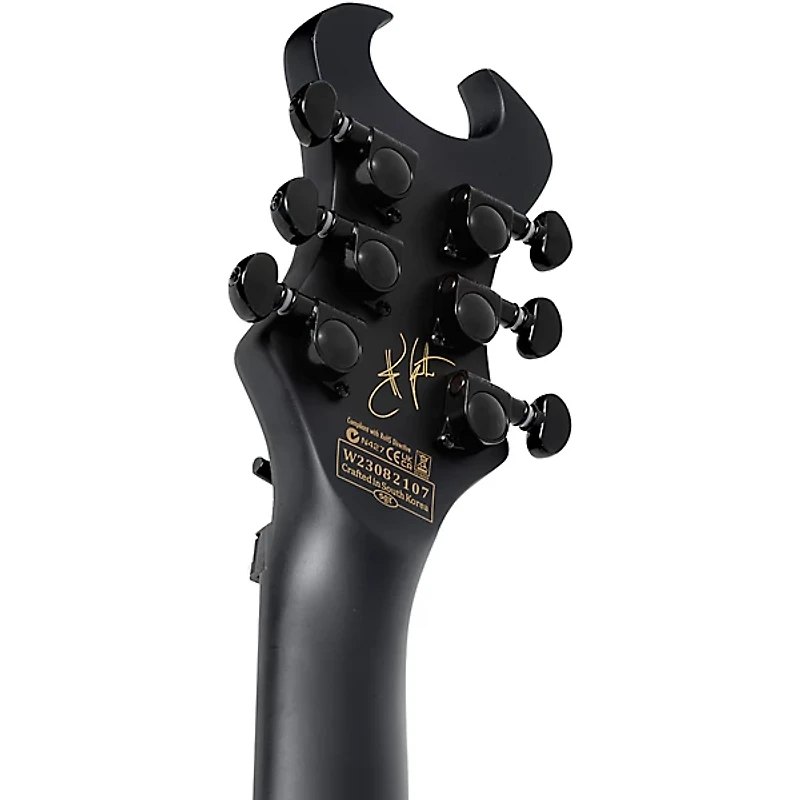 Schecter Guitar Research Synyster Gates Custom-S Relic Electric Guitar Distressed Satin Black