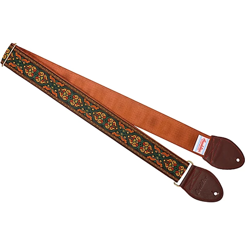Souldier Braveheart Guitar Strap Brown 2 in.