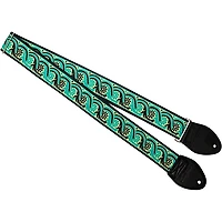 Souldier Lummi Guitar Strap Teal 2 in.