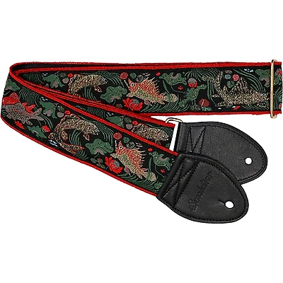 Souldier Koi Guitar Strap Black 2 in.