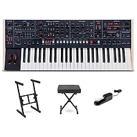 Sequential Trigon-6 6-Voice Polyphonic Analog Synthesizer Essentials Bundle