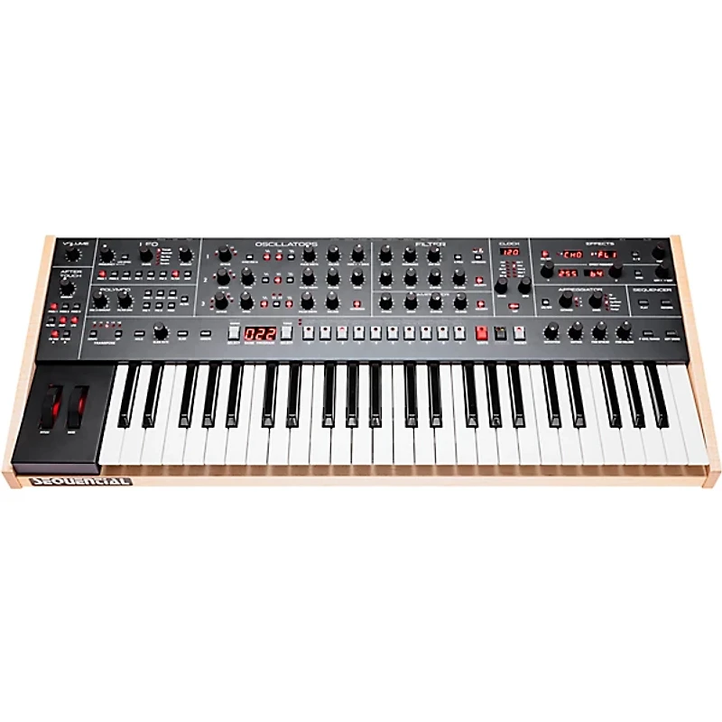 Sequential Trigon-6 6-Voice Polyphonic Analog Synthesizer Essentials Bundle