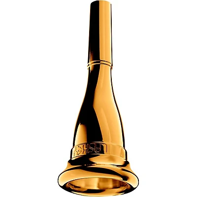 Laskey Classic F Series American Shank French Horn Mouthpiece in Gold