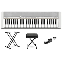 Casio Casiotone CT-S1 61-Key Portable Keyboard Essentials Bundle -