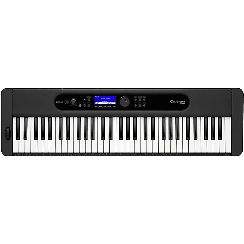 Casio Casiotone CT-S400 61-Key Portable Keyboard Essentials Bundle
