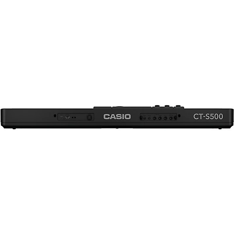 Casio Casiotone CT-S500 61-Key Portable Keyboard Essentials Bundle