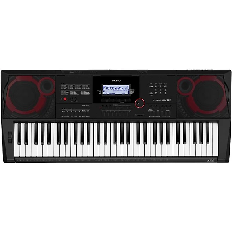 Casio CT-X3000 61-Key Portable Keyboard Essentials Bundle