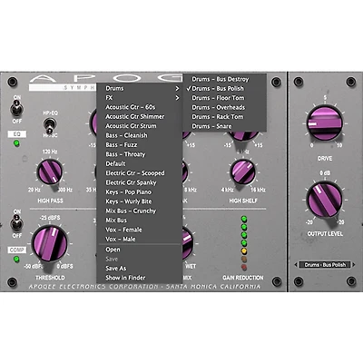 Apogee ECS Channel Strip