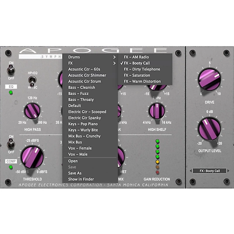 Apogee ECS Channel Strip