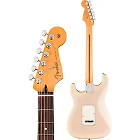 Fender Player II Stratocaster Chambered Ash Body Rosewood Fingerboard Electric Guitar White Blonde