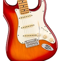Fender Player II Stratocaster Chambered Ash Body Maple Fingerboard Electric Guitar Aged Cherry Burst