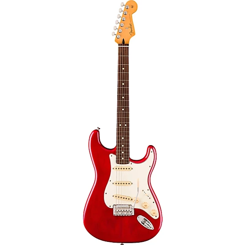 Fender Player II Stratocaster Chambered Mahogany Body Rosewood Fingerboard Electric Guitar - Transparent Cherry Burst