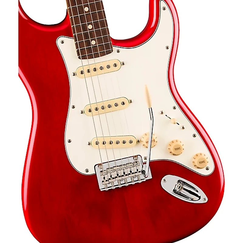 Fender Player II Stratocaster Chambered Mahogany Body Rosewood Fingerboard Electric Guitar - Transparent Cherry Burst