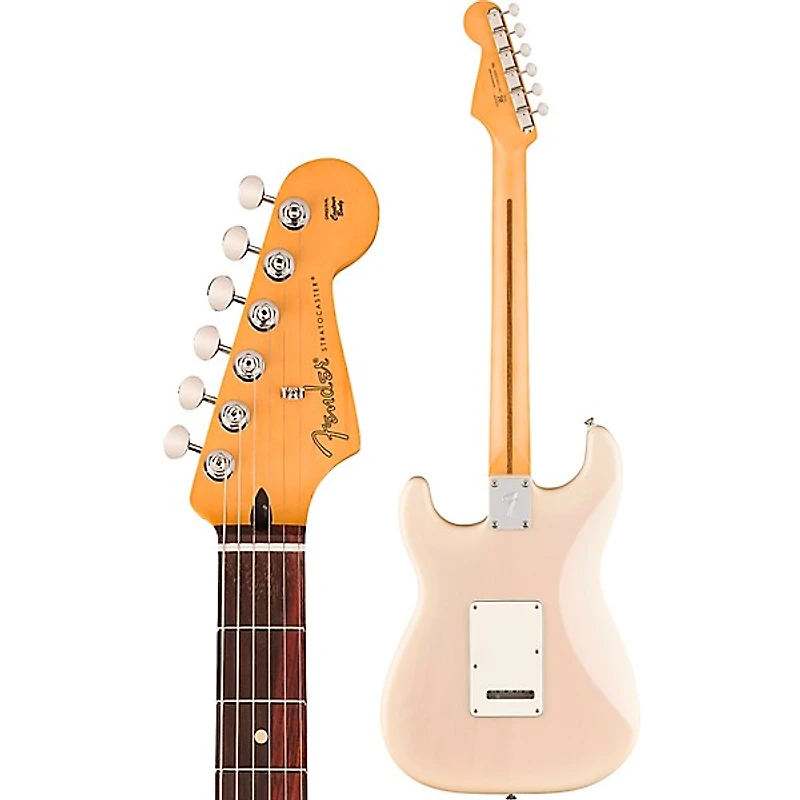 Fender Player II Stratocaster HSS Chambered Ash Body Rosewood Fingerboard Electric Guitar White Blonde
