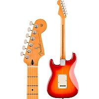Fender Player II Stratocaster HSS Chambered Ash Body Maple Fingerboard Electric Guitar - Aged Cherry Burst