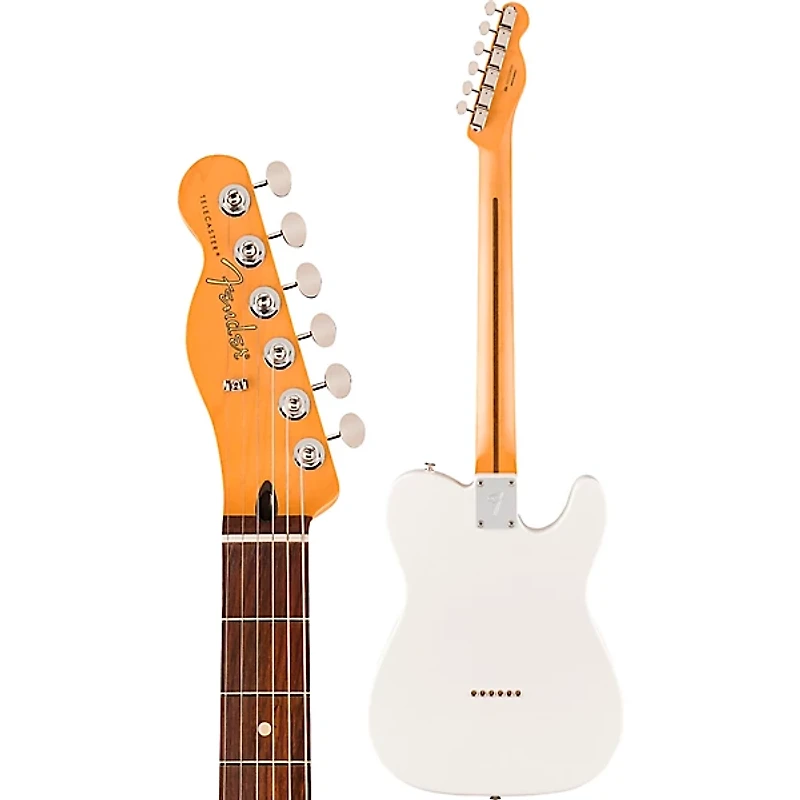 Fender Player II Telecaster Left-Handed Electric Guitar - Rosewood Fingerboard, Polar White