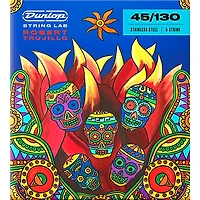 Dunlop Robert Trujillo Stainless Steel 5-String Electric Bass Strings 45 - 130