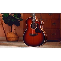 Taylor 414ce 50th Anniversary Special-Edition Sinker Redwood Grand Auditorium Acoustic-Electric Guitar Shaded Edge Burst