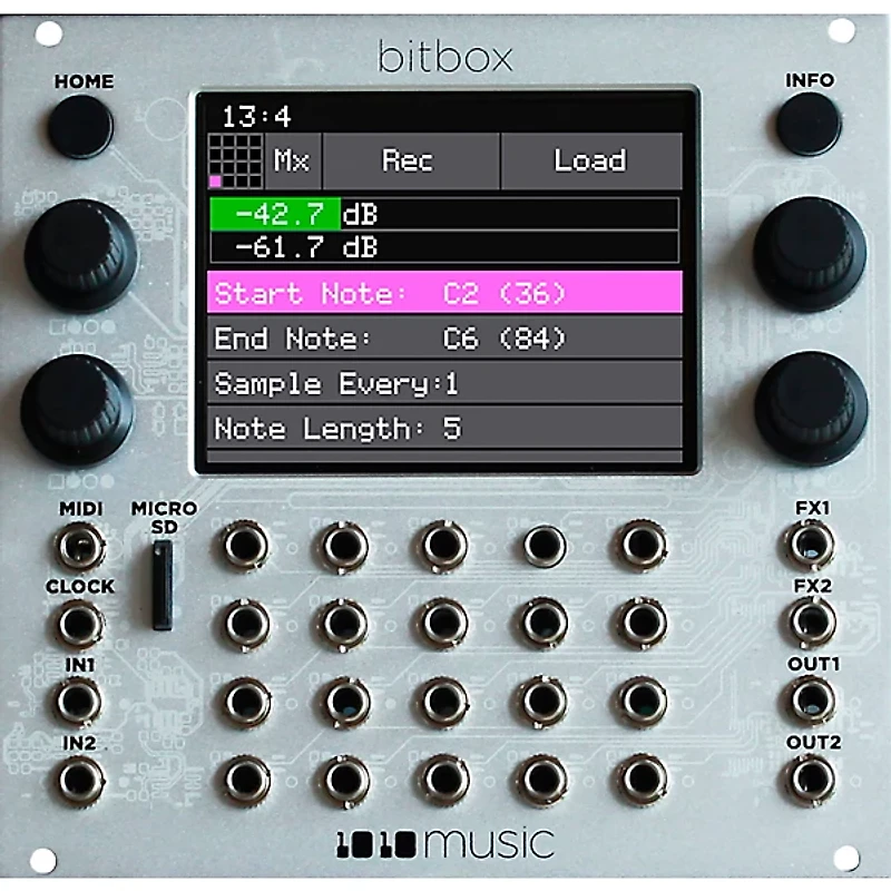 1010music Bitbox mk2 Eurorack Performance Sampler