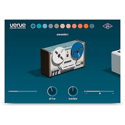 Universal Audio Verve Analog Machines Plug-in (Software Download)